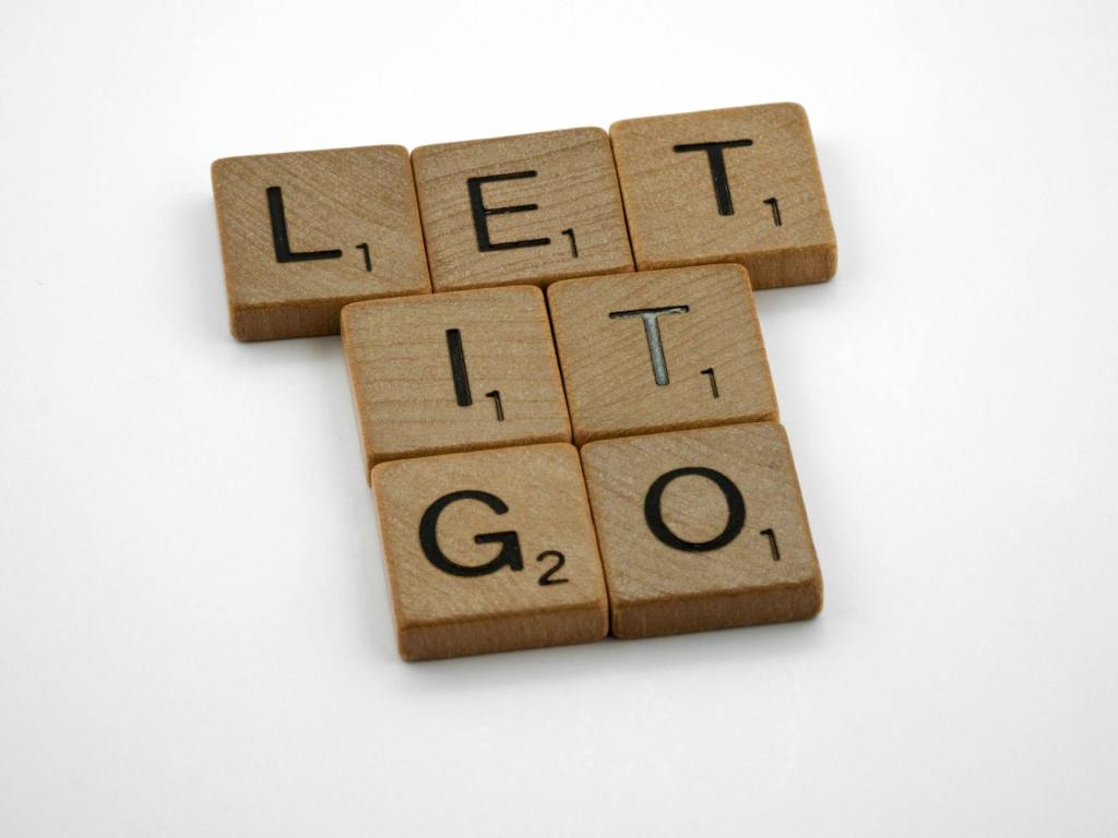 Letting go, moving&nbsp;on